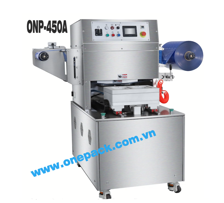 May hut chân không sát da khay kéo màng tự động  ONP-450A